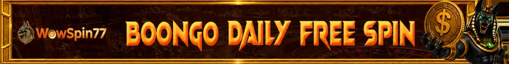 C-Boongo daily free spin