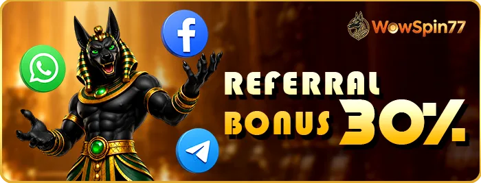 Referral Bonus 30%